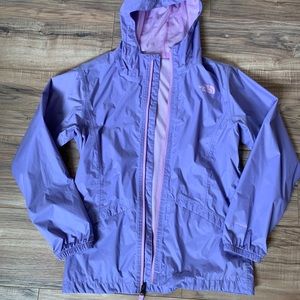 Hooded North Face Rain Jacket